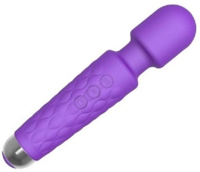 ERetailMart SRWM-P19 Multi Speed Cordless Rechargeable Vibrator Massage for Female Personal Body Massagers Machine With Vibration modes & Water Resistant - Purple Massager(Purple)