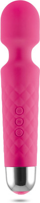PSYCHE SRMW-55 Multi Speed Cordless Rechargeable Vibrator Massage for Female Personal Body Massagers Machine With Vibration modes & Water Resistant Massager Massager(Pink)