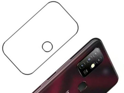 DAFFIN Back Camera Lens Glass Protector for Infinix Hot 10(Pack of: 1)