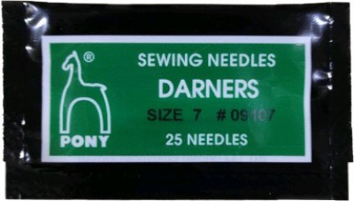 Pony Hand Sewing Needle(Darners Needle 7 Pack of 25)