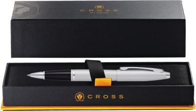 CROSS Calais Satin Chrome Rollerball (AT0115-16) Roller Ball Pen(Black)