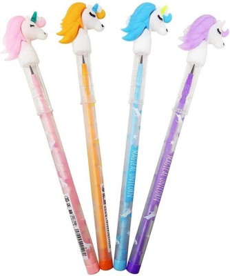 shutupnshop Unicorn Pencils Pencil(Set of 4, Multicolor)