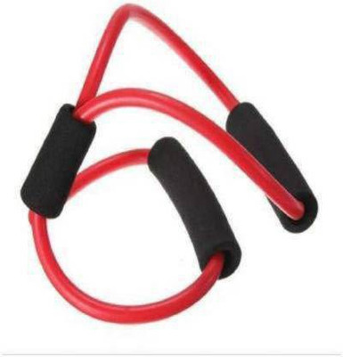 DEE GEE 8Shape Stretch Fitness Band Resistance Tube Resistance (Red) Resistance Tube(Red)