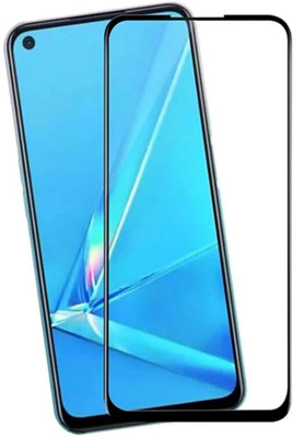 BRENZZ Edge To Edge Tempered Glass for OPPO A52(Pack of 1)