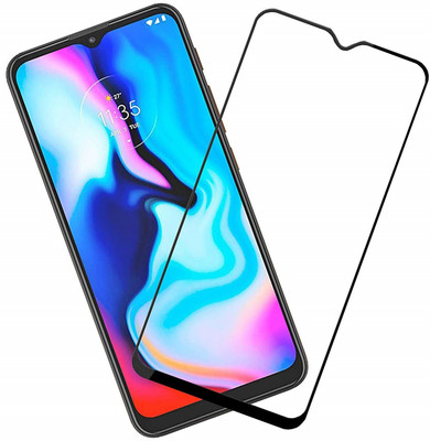 BRENZZ Edge To Edge Tempered Glass for Motorola E7 Plus(Pack of 1)
