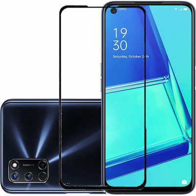 LIKEDESIGN Edge To Edge Tempered Glass for Oppo A52(Pack of 1)