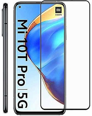 HOBBYTRONICS Edge To Edge Tempered Glass for MI 10T(Pack of 1)