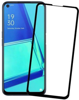 LIKEDESIGN Edge To Edge Tempered Glass for Oppo A52(Pack of 1)