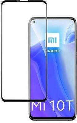 HOBBYTRONICS Edge To Edge Tempered Glass for MI 10T(Pack of 1)