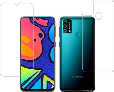 SOLIVAGANT Front and Back Tempered Glass for Samsung F41(Pack of 2)