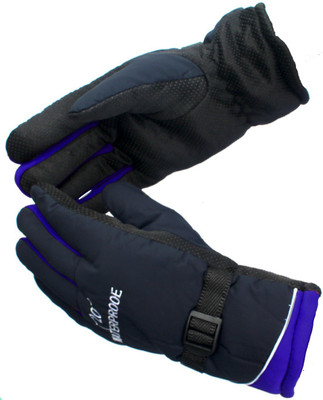 Frackson -20 Blue Wind & Snow Proof Warm Winter Cycling Bike Men Women Gym Protective Riding Gloves(Black, Blue)