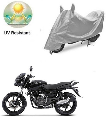 RPSENTTERPR Waterproof Two Wheeler Cover for Bajaj(Pulsar 180 DTS-i, Silver)