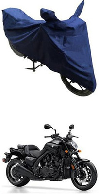 Utkarsh Two Wheeler Cover for Yamaha(VMAX, Blue)