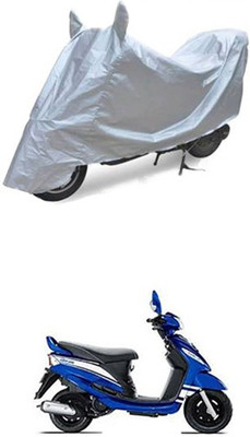 Utkarsh Two Wheeler Cover for Mahindra(Rodeo RZ, Silver)