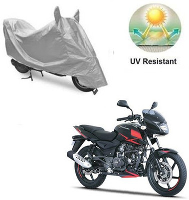 RPSENTTERPR Waterproof Two Wheeler Cover for Bajaj(Pulsar 180 DTS-i, Silver)