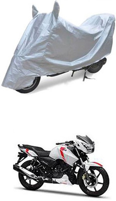 Utkarsh Two Wheeler Cover for TVS(Silver)