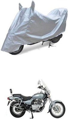 Utkarsh Two Wheeler Cover for Bajaj(Silver)