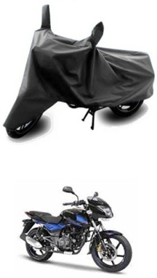 Toy Ville Two Wheeler Cover for Bajaj(Pulsar 150 DTS-i, Grey)