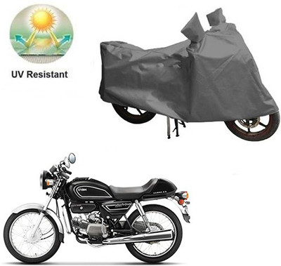 MOTOWORLD Waterproof Two Wheeler Cover for Hero(Splendor Pro Classic, Grey)