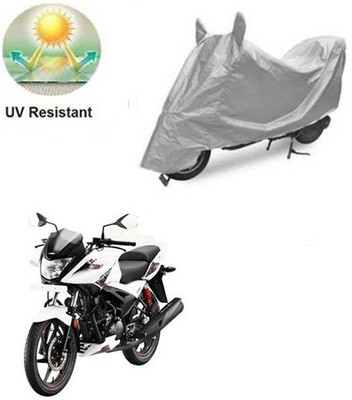 RPSENTTERPR Waterproof Two Wheeler Cover for Hero(Impulse, Silver)