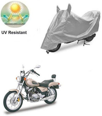 RPSENTTERPR Waterproof Two Wheeler Cover for Yamaha(Fascino, Silver)