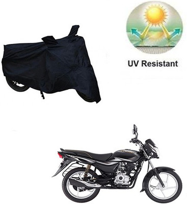 RPSENTTERPR Waterproof Two Wheeler Cover for Bajaj(Platina 100 DTS-i, Black)