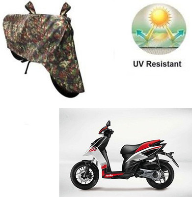 RPSENTTERPR Waterproof Two Wheeler Cover for Aprilia(SR 125, Multicolor)