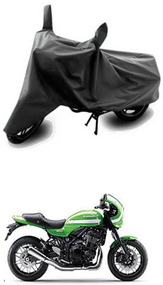 Utkarsh Two Wheeler Cover for Kawasaki(Grey)