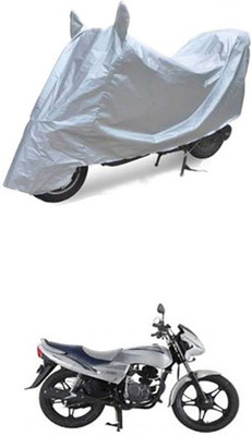 Utkarsh Two Wheeler Cover for LML(Freedom, Silver)