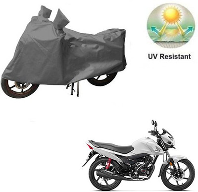 MOTOWORLD Waterproof Two Wheeler Cover for Honda(Livo, Grey)