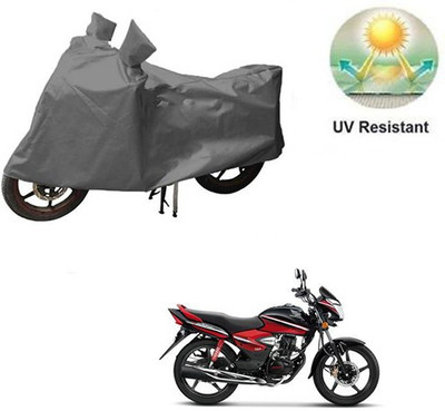 RPSENTTERPR Waterproof Two Wheeler Cover for Honda(CB Shine, Grey)