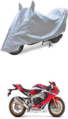 Toy Ville Two Wheeler Cover for Honda(CBR 1000RR, Silver)