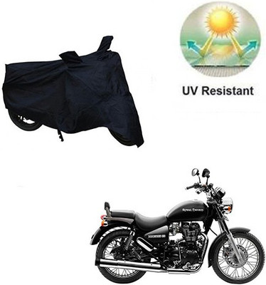 RPSENTTERPR Waterproof Two Wheeler Cover for Royal Enfield(Thunderbird 500, Black)