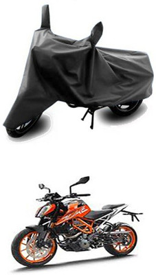 Toy Ville Two Wheeler Cover for KTM(Duke 390, Grey)