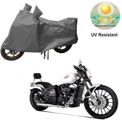 RPSENTTERPR Waterproof Two Wheeler Cover for FAB Regal Raptor(Daytona 350, Grey)