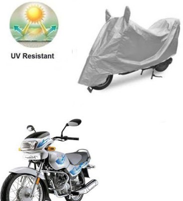 RPSENTTERPR Waterproof Two Wheeler Cover for TVS(Victor New, Silver)