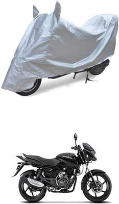 Utkarsh Two Wheeler Cover for Bajaj(Pulsar 150, Silver)
