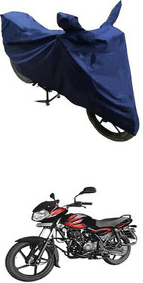 Utkarsh Two Wheeler Cover for Bajaj(Discover, Blue)