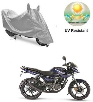 RPSENTTERPR Waterproof Two Wheeler Cover for Bajaj(Pulsar 135 LS DTS-i, Silver)