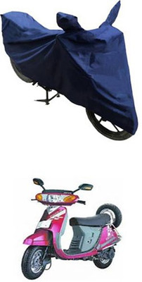 Utkarsh Two Wheeler Cover for Kinetic(Nova, Blue)