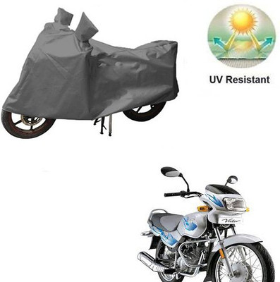 RPSENTTERPR Waterproof Two Wheeler Cover for TVS(Victor GLX, Grey)