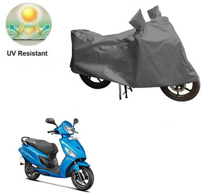 MOTOWORLD Waterproof Two Wheeler Cover for Hero(Maestro Edge, Grey)