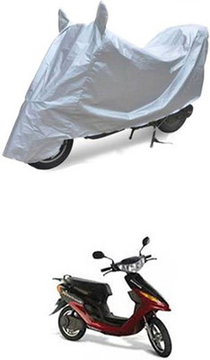 Toy Ville Two Wheeler Cover for Indus(Yo Electron, Silver)