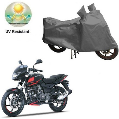 RPSENTTERPR Two Wheeler Cover for Bajaj(Pulsar 180 DTS-i, Grey)