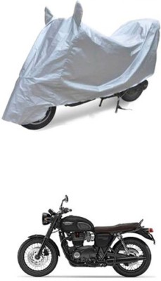 Utkarsh Two Wheeler Cover for Triumph(Silver)