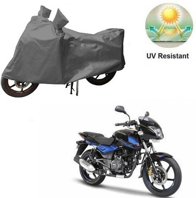 RPSENTTERPR Waterproof Two Wheeler Cover for Bajaj(Pulsar 150 DTS-i, Grey)