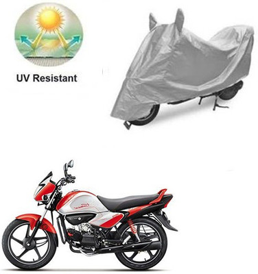RPSENTTERPR Waterproof Two Wheeler Cover for Hero(Splendor NXG, Silver)