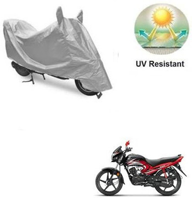 RPSENTTERPR Waterproof Two Wheeler Cover for Honda(Dream Yuga, Silver)