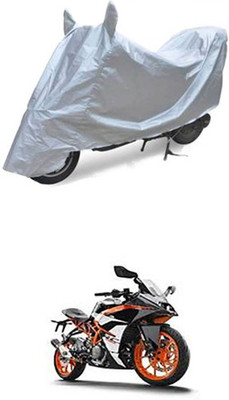 Utkarsh Two Wheeler Cover for Kawasaki(RC 390, Silver)