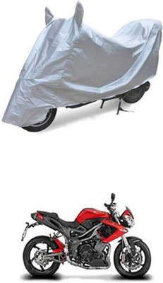 Utkarsh Two Wheeler Cover for DSK Benelli(TNT R, Silver)